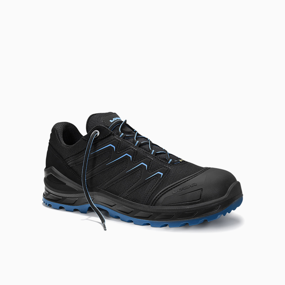 5432 - LARROX Work GTX black-blue Lo S3 CI